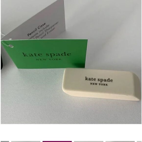 KATE SPADE PENCIL CASE AND PEN AND PENCIL SET - Picture 9 of 9
